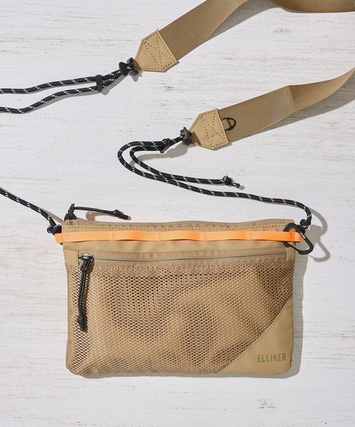 ELLIKER(エリカー)の「【ELLIKER / エリカー】Caley Sacoche Bag 1L / サコッシュバッグ(ショルダーバッグ・レディース・ブルー/ブラック/ベージュ/カーキ・FREE)」の3枚目の写真