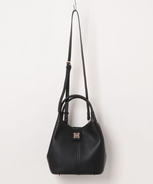 HIMIKO(ヒミコ)の「【HIMIKO】シグネチャーハンドバッグ/661181(ショルダーバッグ・レディース・アイボリー/ブラック/グリーン・FREE)」の2枚目の写真