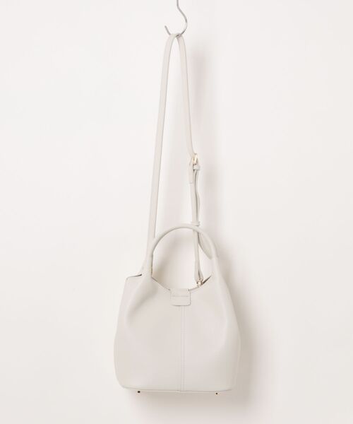 HIMIKO(ヒミコ)の「【HIMIKO】シグネチャーハンドバッグ/661181(ショルダーバッグ・レディース・アイボリー/ブラック/グリーン・FREE)」の5枚目の写真