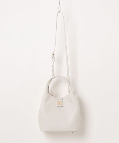 HIMIKO(ヒミコ)の「【HIMIKO】シグネチャーハンドバッグ/661181(ショルダーバッグ・レディース・アイボリー/ブラック/グリーン・FREE)」の8枚目の写真