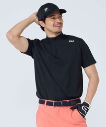 FILA GOLF（フィラゴルフ ）の「半袖モックネックシャツ（Tシャツ/カットソー）」