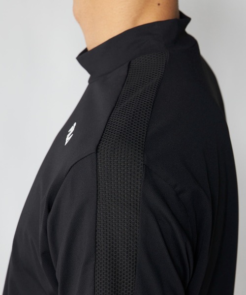FILA GOLF(フィラゴルフ )の「半袖モックネックシャツ(Tシャツ/カットソー・メンズ・ブラック/オフホワイト/ネイビー・XX-LARGE/LARGE/X-LARGE/MEDIUM)」の8枚目の写真