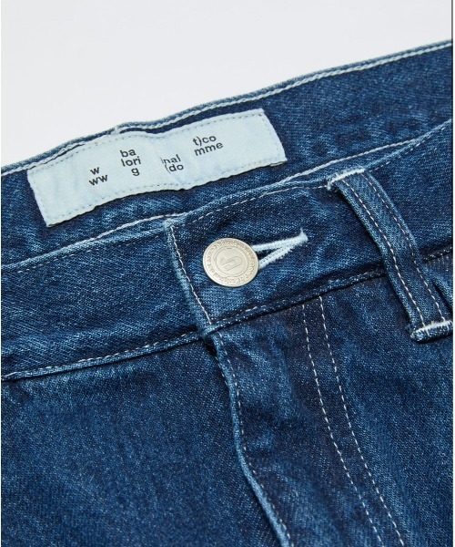 BAL（バル）の「【BAL】バル 12OZ STRAIGHT LEG 5P JEAN（デニムパンツ・メンズ・ブルー・SMALL/MEDIUM）」の8枚目の写真
