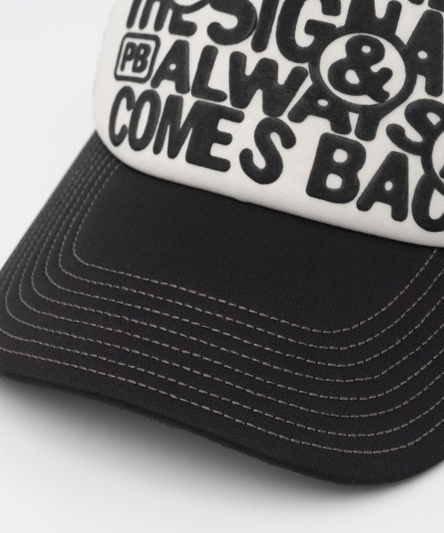 Millo Archive（ミロ アーカイブ）の「チューンシグナルトラッカーハット [ブラック]（キャップ・メンズ・その他・ONE SIZE）」の4枚目の写真