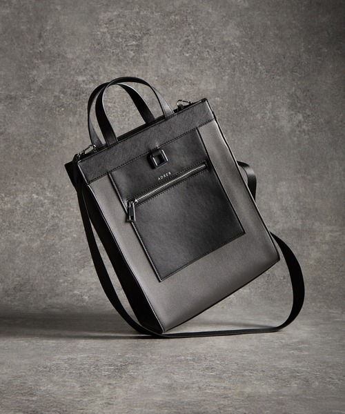 ADRER(アドラー)の「ADRER The tote bag Ver.2 / ADRER ザ トートバッグ Ver.2(トートバッグ・メンズ・ブラック/グレー・FREE)」の18枚目の写真