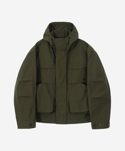KALAPATTHAR（カラパタール）の「CN Stormproof Utility Hooded Shell Jacket - KHAKI（ナイロンジャケット・メンズ・その他・MEDIUM/LARGE）」の10枚目の写真
