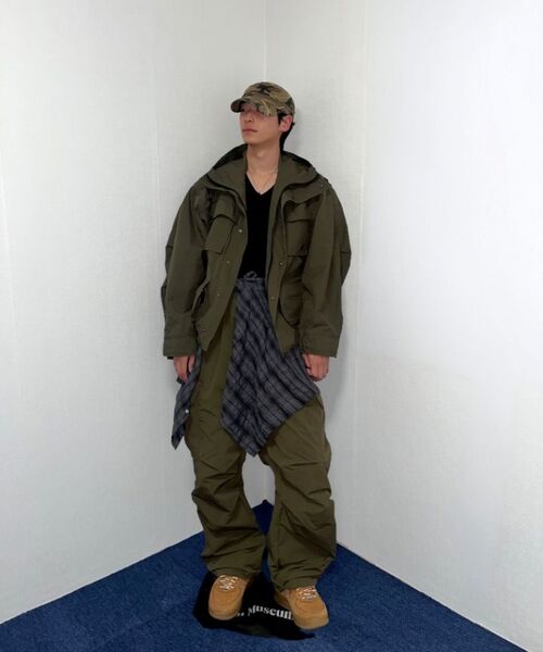 KALAPATTHAR（カラパタール）の「CN Stormproof Utility Hooded Shell Jacket - KHAKI（ナイロンジャケット・メンズ・その他・MEDIUM/LARGE）」の18枚目の写真