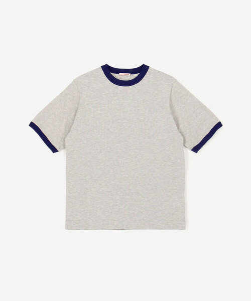 RYE TENDER(ライテンダー)の「RYE TENDER | 〈別注〉リンガーニットTシャツ WOMEN(ニット/セーター・レディース・ネイビー/イエロー/グレー/ブラック・0)」の3枚目の写真