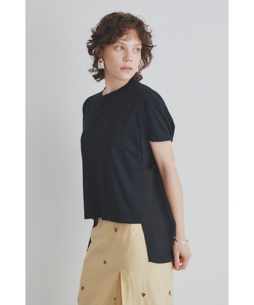 Muel Chic(ミュエルシック)の「Airy CS エアリーカットソー(Tシャツ/カットソー・レディース・ブラック/ライトブルー/ライトグリーン/ホワイト・FREE)」の20枚目の写真