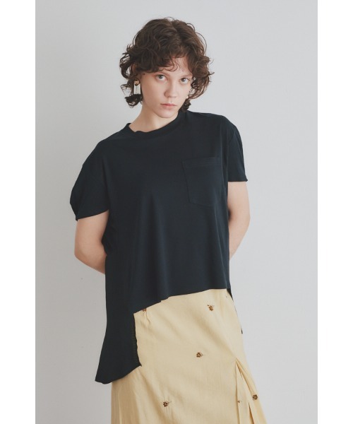 Muel Chic(ミュエルシック)の「Airy CS エアリーカットソー(Tシャツ/カットソー・レディース・ブラック/ライトブルー/ライトグリーン/ホワイト・FREE)」の18枚目の写真