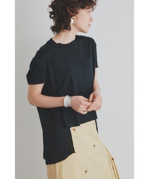 Muel Chic(ミュエルシック)の「Airy CS エアリーカットソー(Tシャツ/カットソー・レディース・ブラック/ライトブルー/ライトグリーン/ホワイト・FREE)」の19枚目の写真