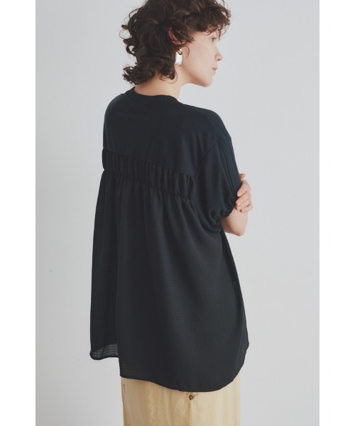 Muel Chic(ミュエルシック)の「Airy CS エアリーカットソー(Tシャツ/カットソー・レディース・ブラック/ライトブルー/ライトグリーン/ホワイト・FREE)」の22枚目の写真