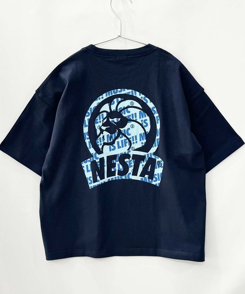 NESTA(ネスタ)の「【NESTA BRAND/ネスタブランド】オーバーサイズ Tシャツ(Tシャツ/カットソー・キッズ・杢グレー/オフホワイト/チャコール/ネイビー/グレー系その他2/ブルー系その他/ベージュ/グレー系その他/ブラック系その他2/ブラック/ホワイト系その他3/ホワイト系その他/ブラック系その他3/ホワイト系その他2/ブラック系その他/ダークグリーン・120/110/150/160/140/130)」の15枚目の写真