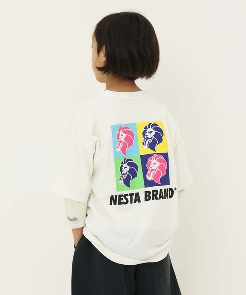 ネスタブランドのブラウス セール】【NESTA BRAND/ネスタブランド】オーバーサイズ Tシャツ（T
