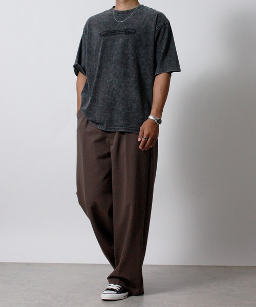 NYLAUS(ナイラス)の「【NYS】エンジェル刺繍 ヴィンテージ 半袖Tシャツ(Tシャツ/カットソー・メンズ・ピンク/チャコール/ホワイト・L/M)」の18枚目の写真