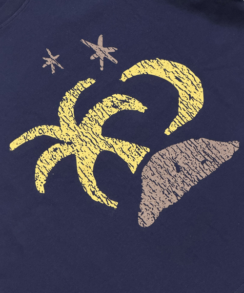 SSERPE(セルぺ)の「トロピカル半袖Tシャツネイビー(Tシャツ/カットソー・レディース・その他・1/2)」の2枚目の写真