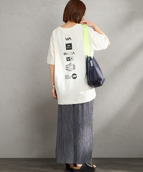 ALL RVCA 背面印花短袖T恤