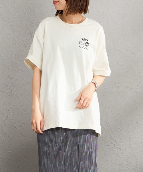 ALL RVCA 背面印花短袖T恤