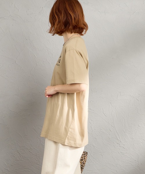 RVCA（ルーカ）の「[RVCA/ルーカ] ALL RVCA バックプリント ショートスリーブTシャツ（Tシャツ/カットソー・レディース・ブラック/カーキ/ホワイト・M/L/XL）」の13枚目の写真