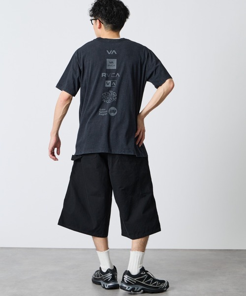 RVCA（ルーカ）の「[RVCA/ルーカ] ALL RVCA バックプリント ショートスリーブTシャツ（Tシャツ/カットソー・レディース・ブラック/カーキ/ホワイト・M/L/XL）」の5枚目の写真