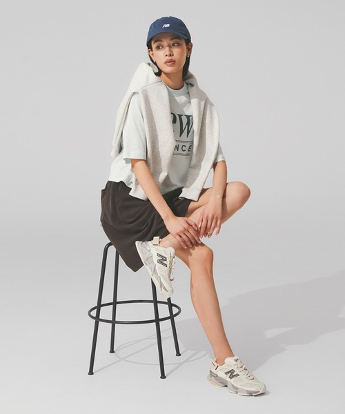 NEW BALANCE(ニューバランス)の「リイマジンドリラックスTシャツ(Tシャツ/カットソー・レディース・アクア・SMALL/MEDIUM/LARGE/X-LARGE)」の8枚目の写真