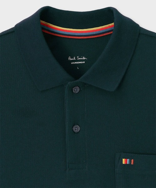 TRAVELLER” ジャカードメッシュ ポロシャツ【853363 7384