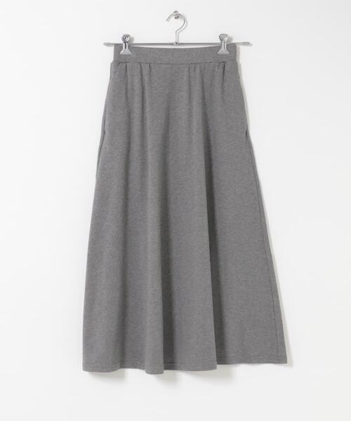 URBAN RESEARCH DOORS(アーバンリサーチドアーズ)の「モダールコットン裏毛イージースカート(スカート・レディース・ブラック/ホワイト系その他・FREE)」の13枚目の写真
