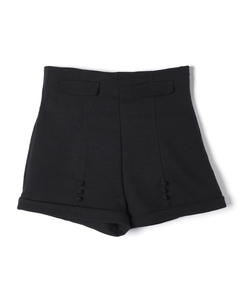 M DOLLY(エムドリー)の「*M DOLLY original* High waist daffy short pants/ハイウエストダフィー ショートパンツ(その他パンツ・レディース・ブラック/ベージュ・M/S)」の16枚目の写真