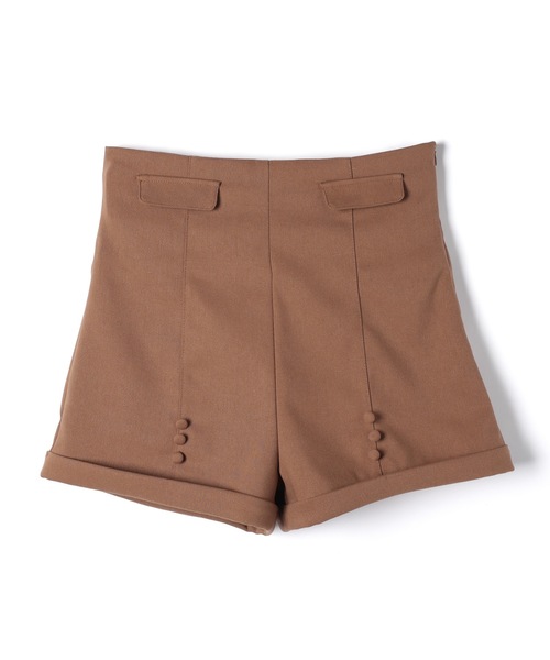 M DOLLY(エムドリー)の「*M DOLLY original* High waist daffy short pants/ハイウエストダフィー ショートパンツ(その他パンツ・レディース・ブラック/ベージュ・M/S)」の17枚目の写真