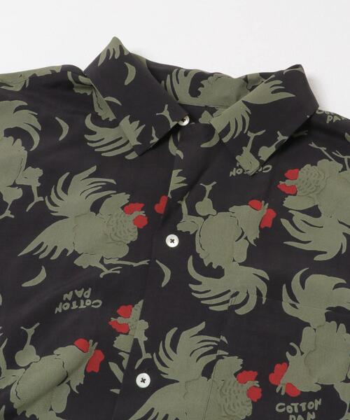 cotton pan（コットンパン）の「COTTON PAN　ROOSTERレーヨンシャツロングスリーブ（シャツ/ブラウス・メンズ・ホワイト系その他/ブラック・2/3）」の16枚目の写真