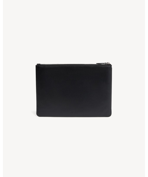 KENZO（ケンゾー）の「'KENZO Tulip' ポーチ イン レザー（その他小物・メンズ・ブラック系その他・ONE SIZE）」の2枚目の写真