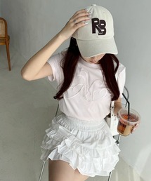 イニシャルビッグロゴ刺繍Tシャツ/リバイバル【ZOZO限定商品】