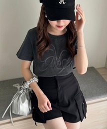 one after another NICE CLAUP | イニシャルビッグロゴ刺繍Tシャツ/リバイバル【ZOZO限定商品】(Tシャツ/カットソー)