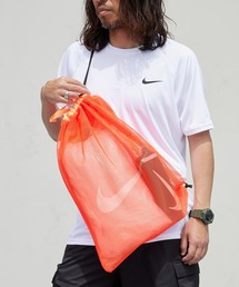 NIKE（ナイキ）の「NIKE/ナイキ SS26 メッシュワンショルダープールバッグ ブランドロゴ 巾着 メッシュバッグ ナップサック 2026年 夏 夏服（ショルダーバッグ）」