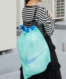 NIKE（ナイキ）の「NIKE/ナイキ SS26 メッシュワンショルダープールバッグ ブランドロゴ 巾着 メッシュバッグ ナップサック 秋 秋服 2026年秋冬（ショルダーバッグ）」
