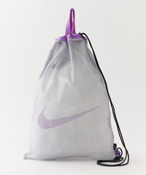NIKE(ナイキ)の「NIKE/ナイキ SS26 メッシュワンショルダープールバッグ ブランドロゴ 巾着 メッシュバッグ ナップサック 2026年 夏 夏服(ショルダーバッグ・メンズ・ブラック/グレー/レッド/ミント・FREE)」の17枚目の写真