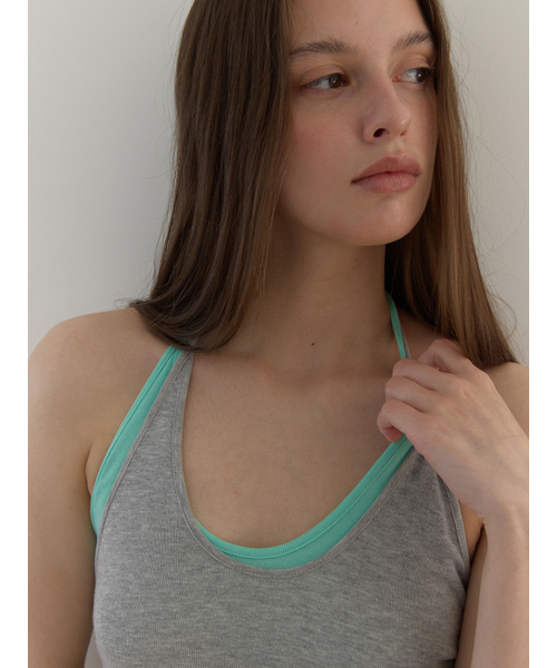 ASURA（アスラ）の「CURVE HALTER SLEEVELESS (MINT)（Tシャツ/カットソー・レディース・その他・OS）」の9枚目の写真