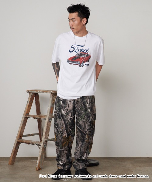 GOOD ROCK SPEED(グッドロックスピード)の「GOOD ROCK SPEED/グッドロックスピード Ford CAR グラフィックTシャツ 秋 秋服 2026年秋冬(Tシャツ/カットソー・メンズ・ホワイト・M/L/XL)」の10枚目の写真