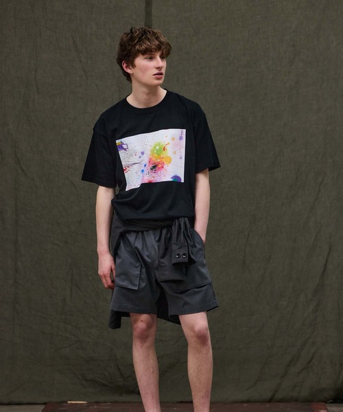 FACTOTUM(ファクトタム)の「【FACTOTUM】 Electricity T(Tシャツ/カットソー・メンズ・ホワイト/ブラック・46/48)」の5枚目の写真