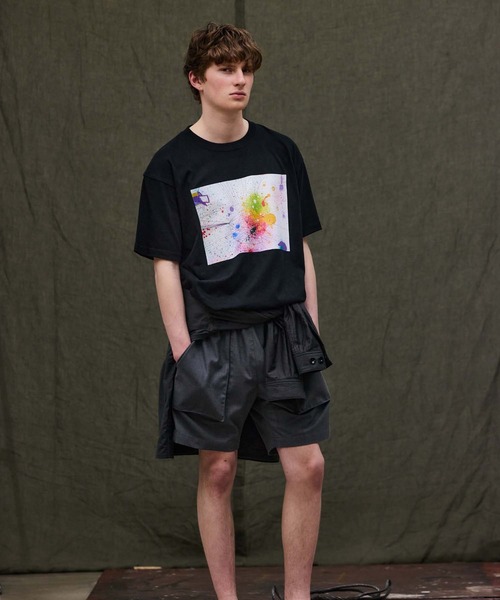 FACTOTUM(ファクトタム)の「【FACTOTUM】 Electricity T(Tシャツ/カットソー・メンズ・ホワイト/ブラック・46/48)」の7枚目の写真