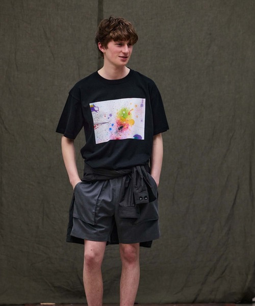 FACTOTUM(ファクトタム)の「【FACTOTUM】 Electricity T(Tシャツ/カットソー・メンズ・ホワイト/ブラック・46/48)」の8枚目の写真