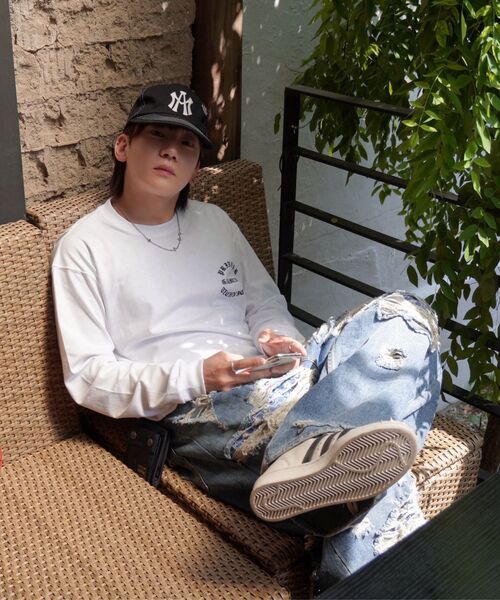 PRINOAR(プリノア)の「ガーメンツ セミクロップ 長袖Tシャツ - ホワイト(Tシャツ/カットソー・レディース・ホワイト・SMALL/MEDIUM/LARGE)」の11枚目の写真