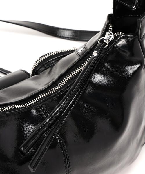 SIS(エスアイエス)の「SIS/エスアイエス/PU Leather Shoulder Bag(ショルダーバッグ・レディース・ブラック・F)」の10枚目の写真