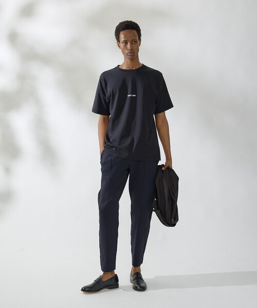 DESIGNWORKS(デザインワークス)の「ロゴプリント クルーネック Tシャツ -WEST LDN-(Tシャツ/カットソー・メンズ・ホワイト/ブラック・50/46/48)」の13枚目の写真
