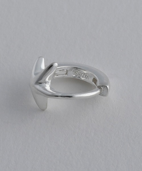 whoseA(フーシー)の「【silver925】StarHoopPierce / スターミニフープピアス(ピアス(両耳用)・メンズ・シルバー/ゴールド・FREE)」の11枚目の写真