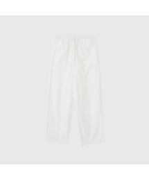 ソニアクリースドバンディングパンツ_ホワイト / SONIA CREASED BANDING PANTS_WHITE
