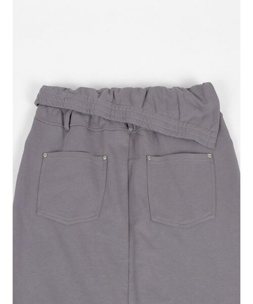 :ETHROF(イーサオブ)の「TURNED WAIST SWEAT SKIRT(スカート・レディース・ネイビー/グレー・MEDIUM)」の20枚目の写真