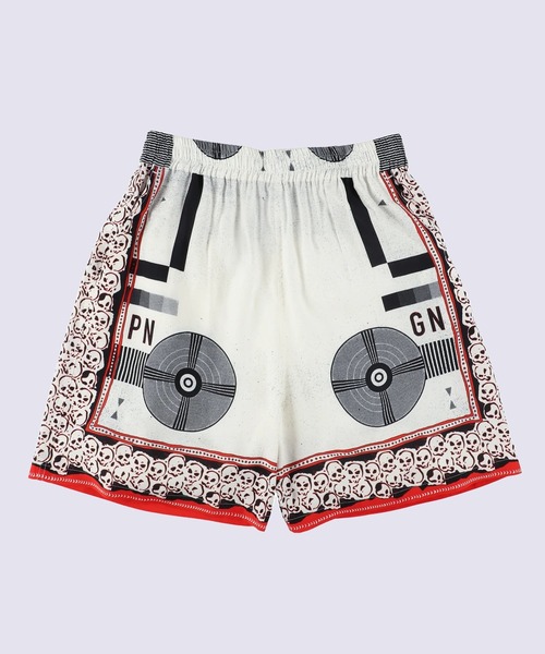 PHINGERIN(フィンガリン)の「【PHINGERIN】SUMMER SHORTS SKULL(その他パンツ・メンズ・ホワイト・L/M)」の1枚目の写真