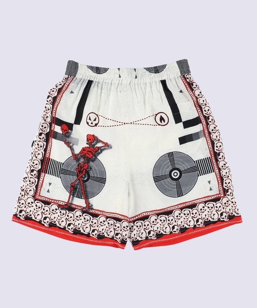 PHINGERIN(フィンガリン)の「【PHINGERIN】SUMMER SHORTS SKULL(その他パンツ・メンズ・ホワイト・L/M)」の2枚目の写真