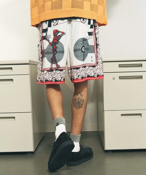 PHINGERIN(フィンガリン)の「【PHINGERIN】SUMMER SHORTS SKULL(その他パンツ・メンズ・ホワイト・L/M)」の5枚目の写真